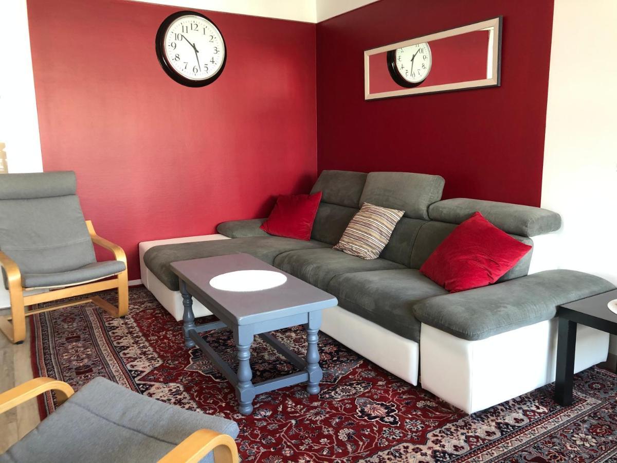 Bedinreims "Burgundy Bottle" 110M2 Exceptional, 4 Chambres Doubles, 2 Bain, Free Park & Wifi, Tout Equipe Exterior foto